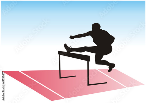 Leichtathletik - Hürdenlauf