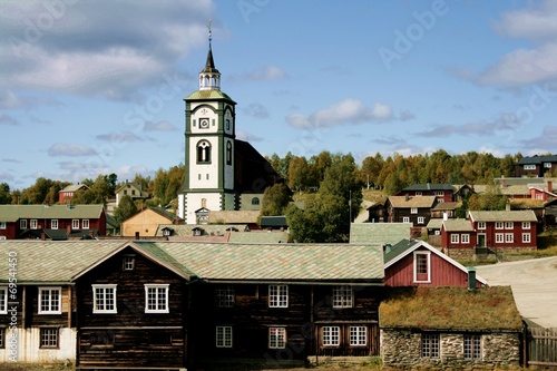Old mining town Røros Norway