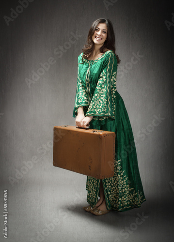 north african model happy immigration
