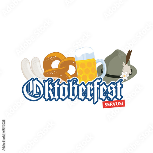 Oktoberfest Logo Plakat Werbung
