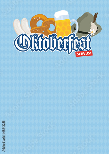 Oktoberfest Plakat Werbung