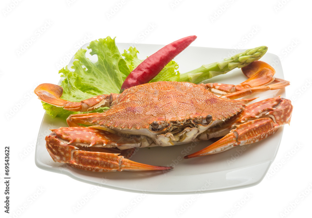 Boiled crab Boiled crab
