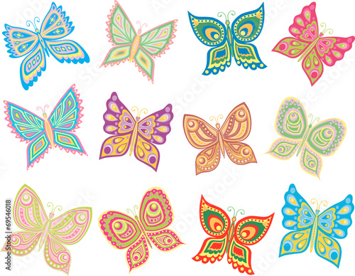 ornamental butterflies