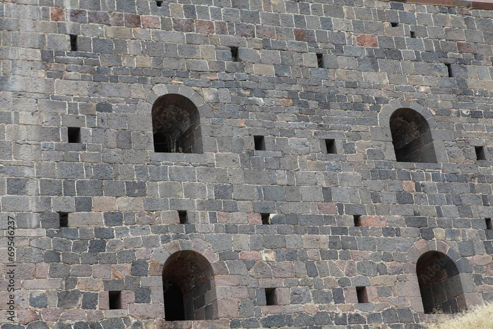 The Aziziye Fort I in Erzurum, Turkey.
