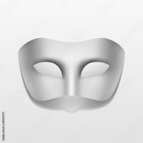 Vector Carnival Masquerade Party Mask Isolated