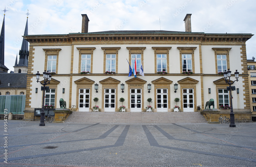 Rathaus von Luxemburg Stadt