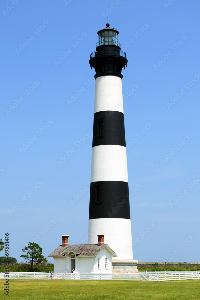 Bodie Island Lighthouse. Outer banks North Carolina, USA