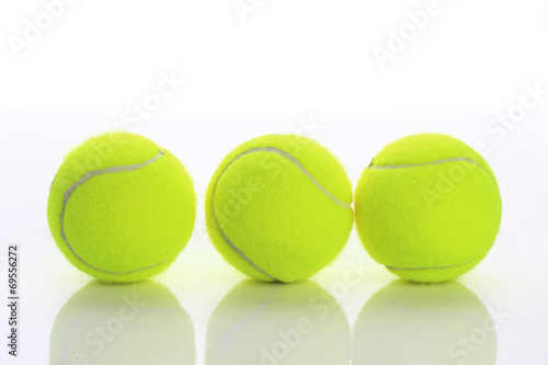 tennis ball isolated © sutichak