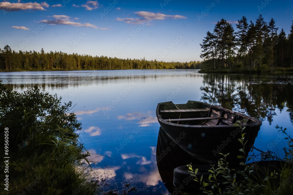 Obraz premium Swedish Lakeview