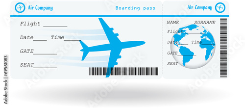 Variant of air ticket