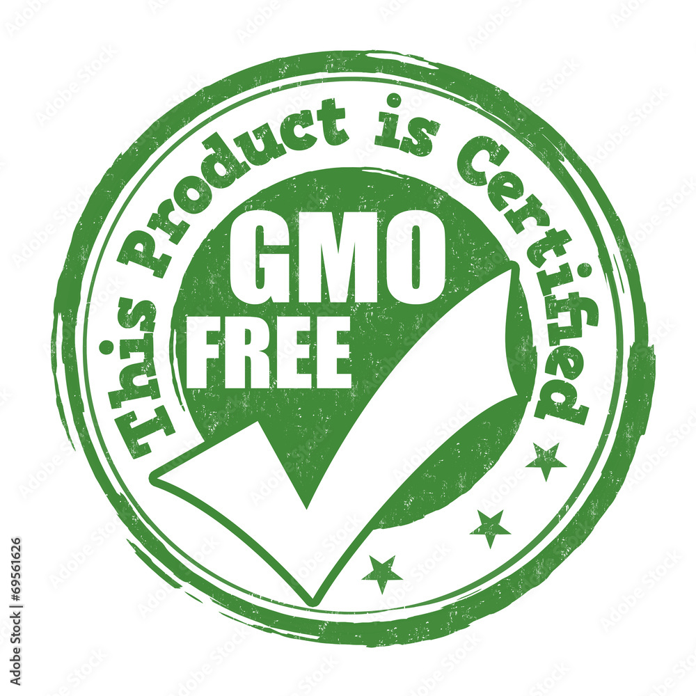 Gmo free stamp Gmo free stamp