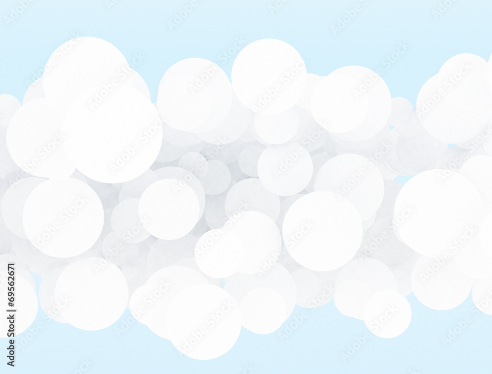 White circles background White circles background