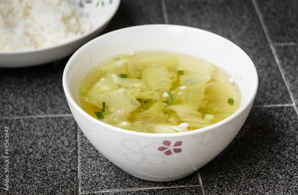 lettuce and meat soup lettuce and meat soup