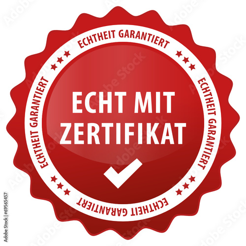 Echt mit Zertifikat - Echtheit garantiert
