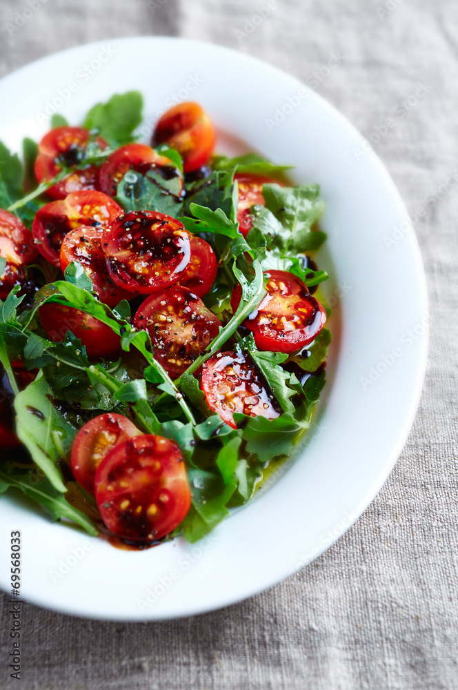 Cherry Tomato and Arugula Salad