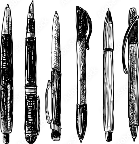pens doodle