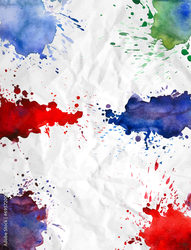 Obraz premium Spot.Watercolor