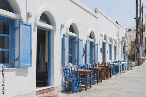 Restaurant in Chora auf der Insel Astypalea, Dodekanes, Griechenland