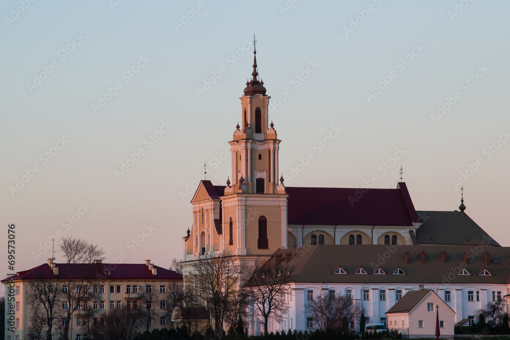The Saint Mary's Church. Grodno, Belarus