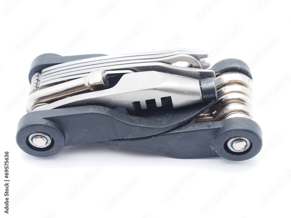 multi-tool on a white background multi-tool on a white background