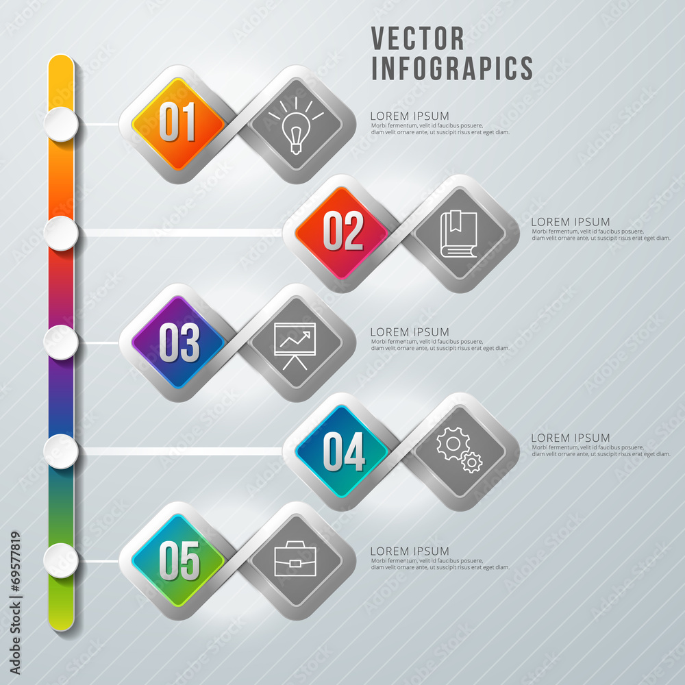 Vector abstract infographic design. Workflow layout template Vector abstract infographic design. Workflow layout template