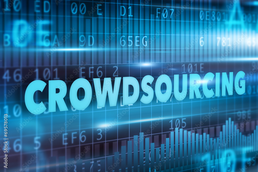 Crowdsourcing concept Crowdsourcing concept