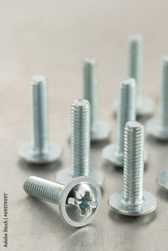 bolts tool at metal background bolts tool at metal background