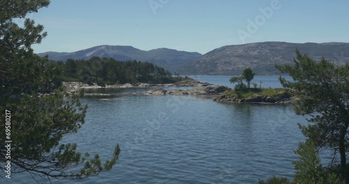 4K, Idyllic Sognefjord Bay, Norway photo