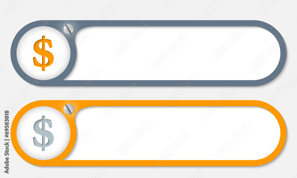 vector buttons with screw and dollar symbol vector buttons with screw and dollar symbol