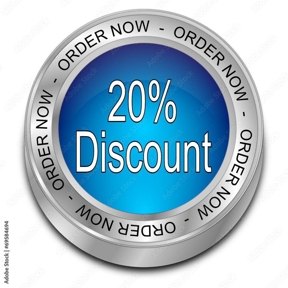 20% Discount - Order now Button