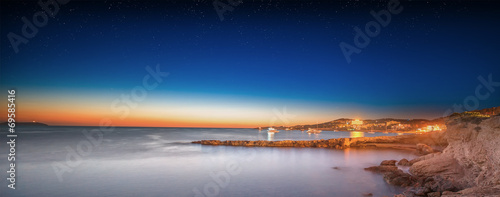 Ibiza island night view © boule1301