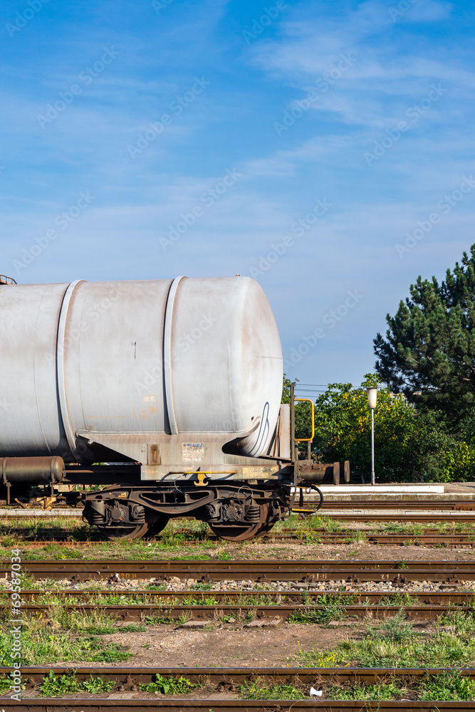 Naklejka premium Freight train