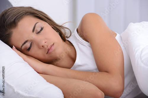 Woman sleeping