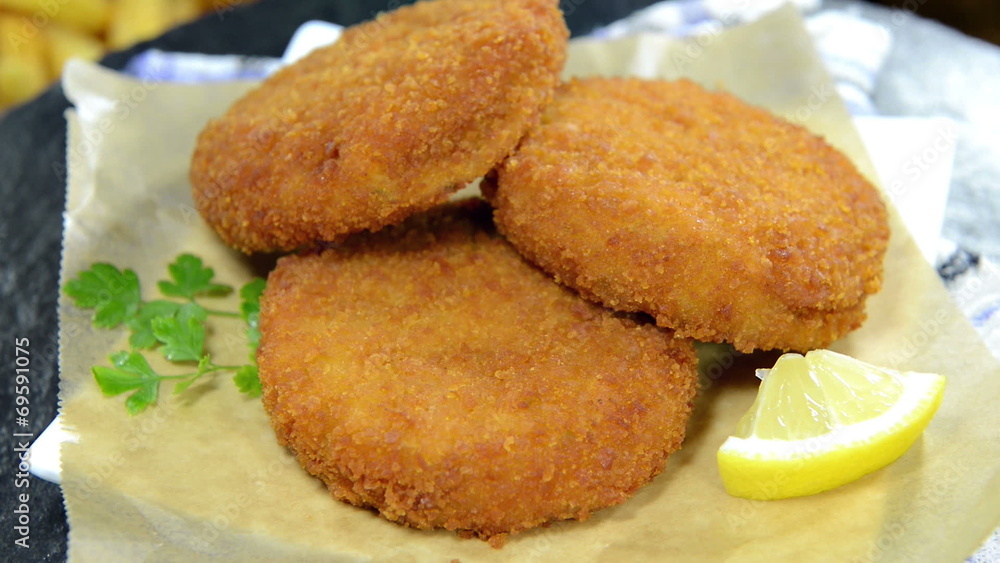 Portion of Fishburger (not loopable full HD video) Portion of Fishburger (not loopable full HD video)