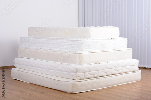 Many mattresses