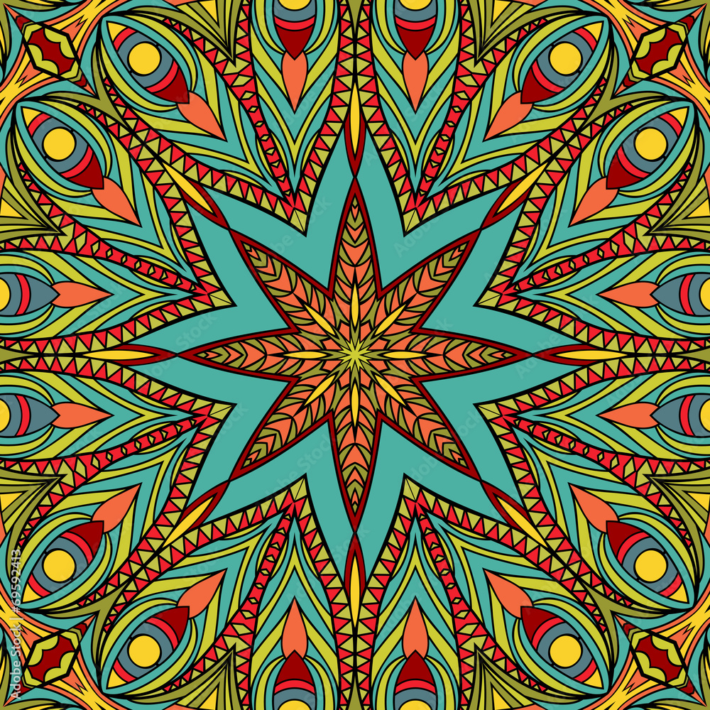 Bright Stars Seamless Pattern Bright Stars Seamless Pattern
