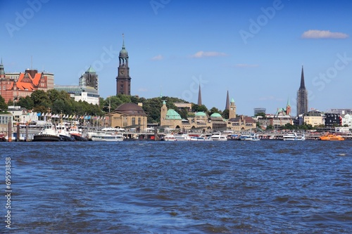 Hamburg, Germany skyline