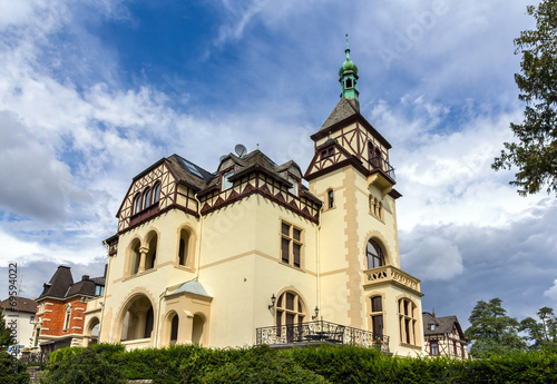 Classic german house in Koblenz, Germany