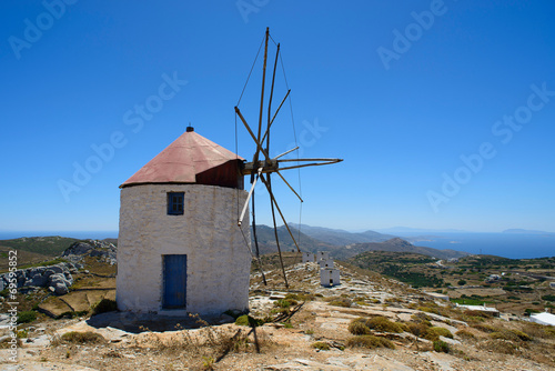 Les moulins d'Amorgos