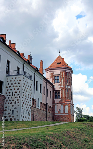 Ancient Mir Castle Complex in Belarus