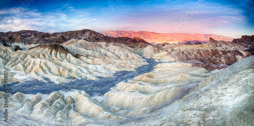 Sunrise over Zabriskie Point