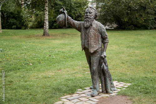 Brahmsdenkmal in Lübeck