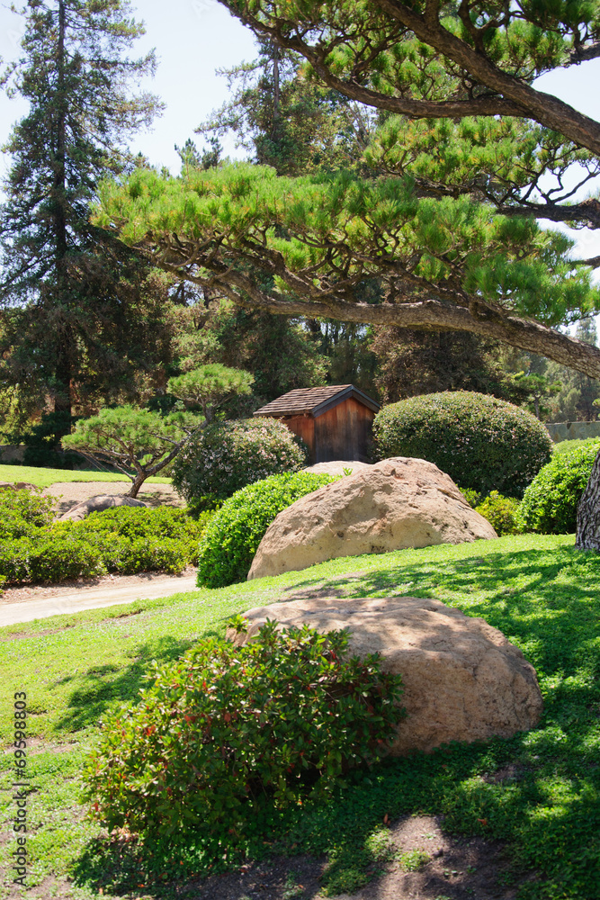 Beautiful view of Japanese Garden Beautiful view of Japanese Garden