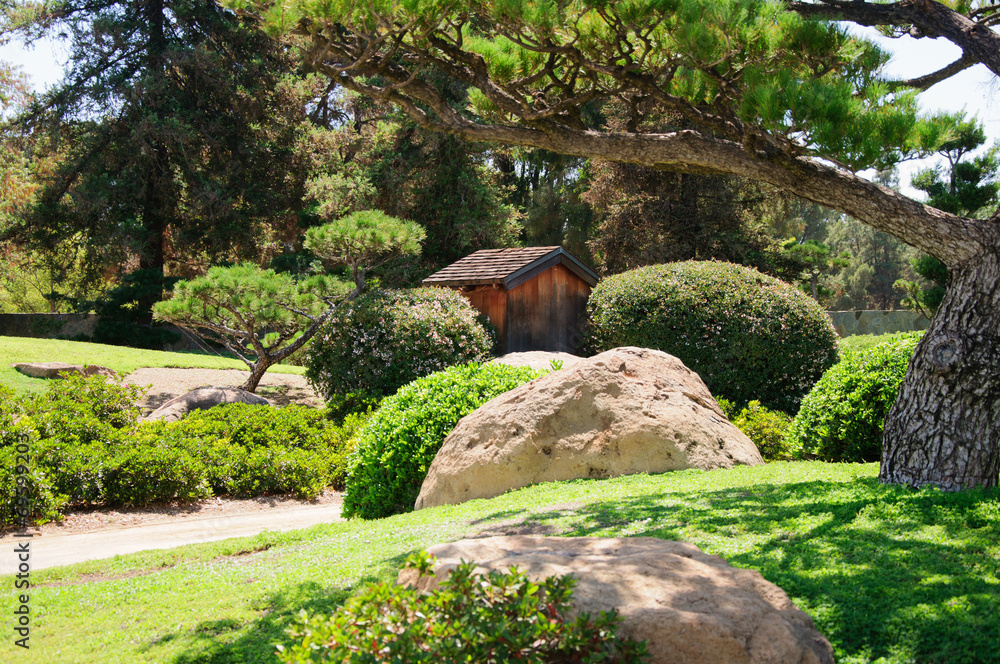 Beautiful view of Japanese Garden Beautiful view of Japanese Garden