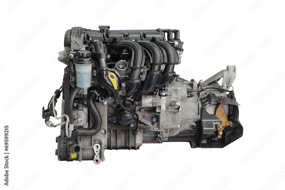 The image of an engine The image of an engine