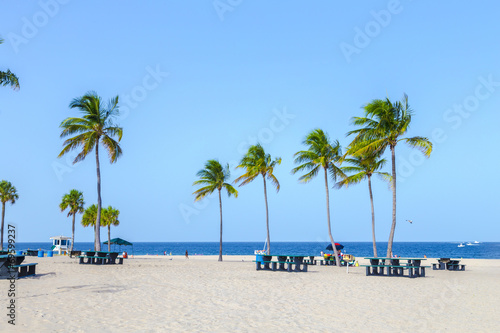 beautiful Fort Lauderdale beach © travelview