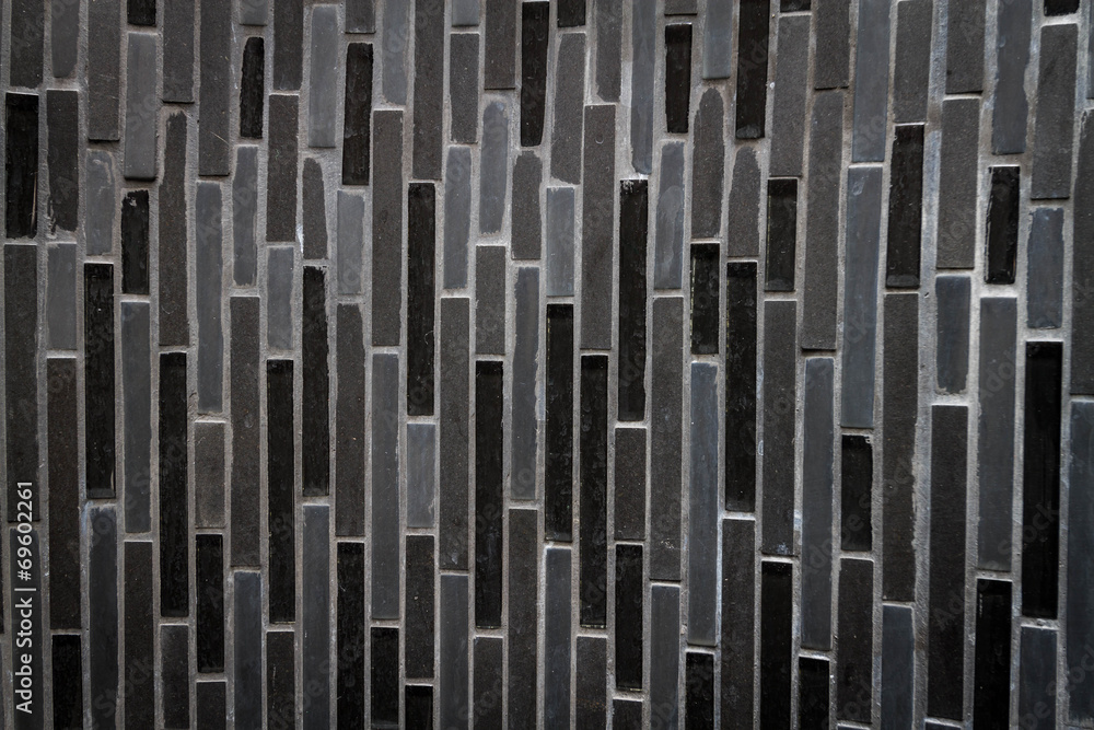 Obraz premium black and grey tiles background