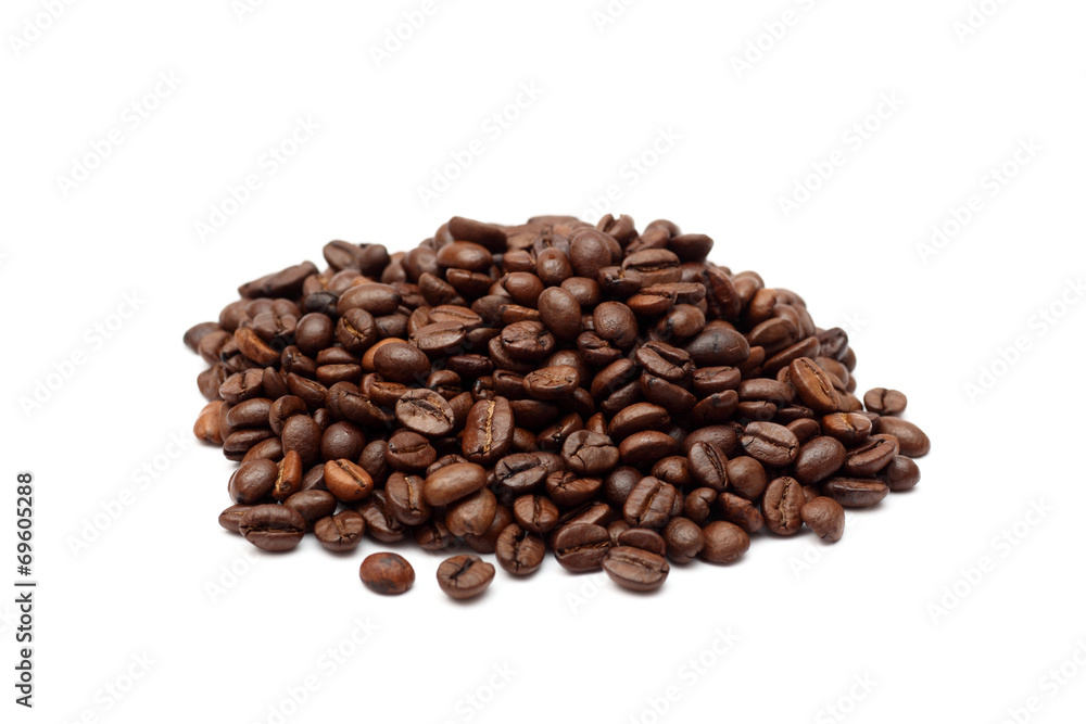 Heap of coffee beans Heap of coffee beans