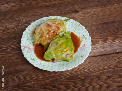 Stuffed Cabbage Tagine