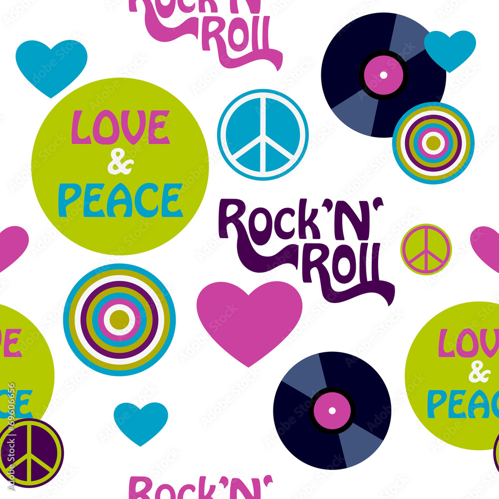 white rock and roll pattern white rock and roll pattern